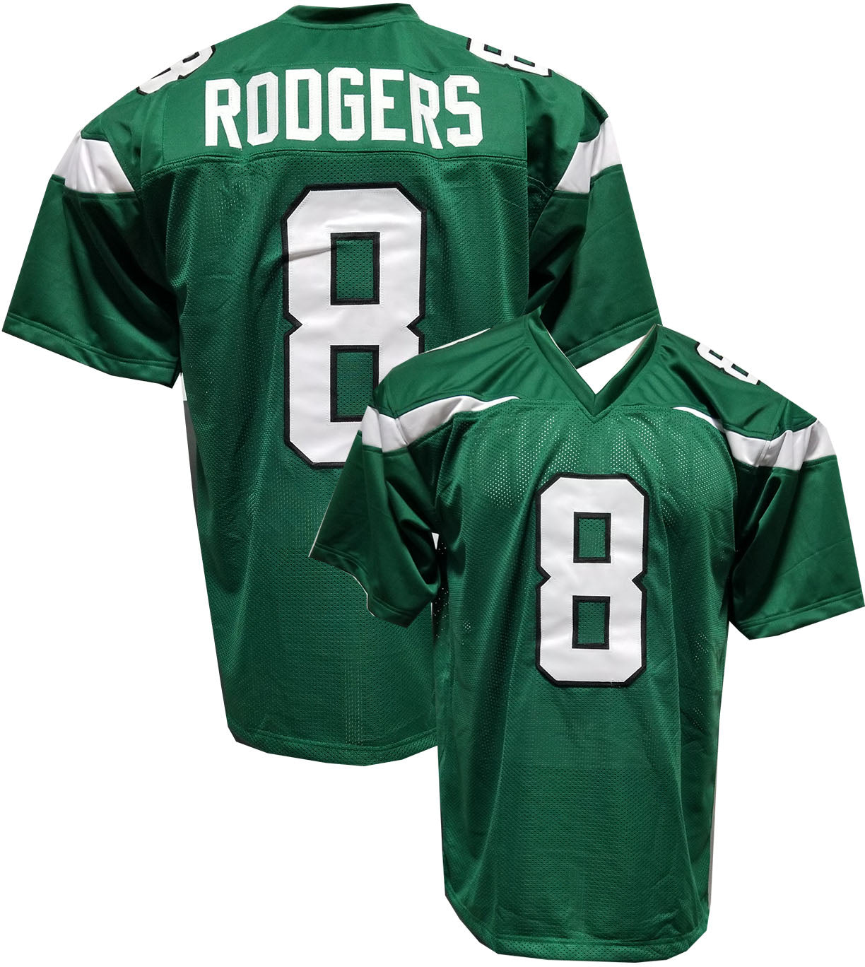 Rodgers Gotham Green Custom Sewn Jersey