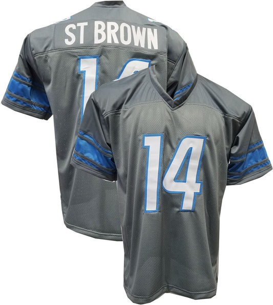 St Brown Custom Sewn Grey Jersey