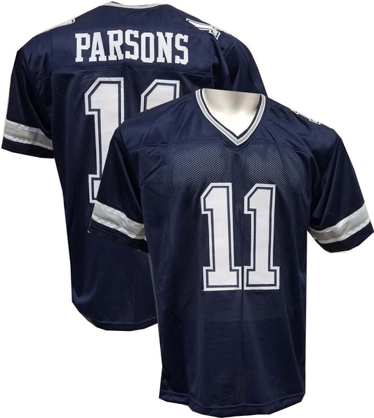 Parsons Navy Custom Sewn Jersey