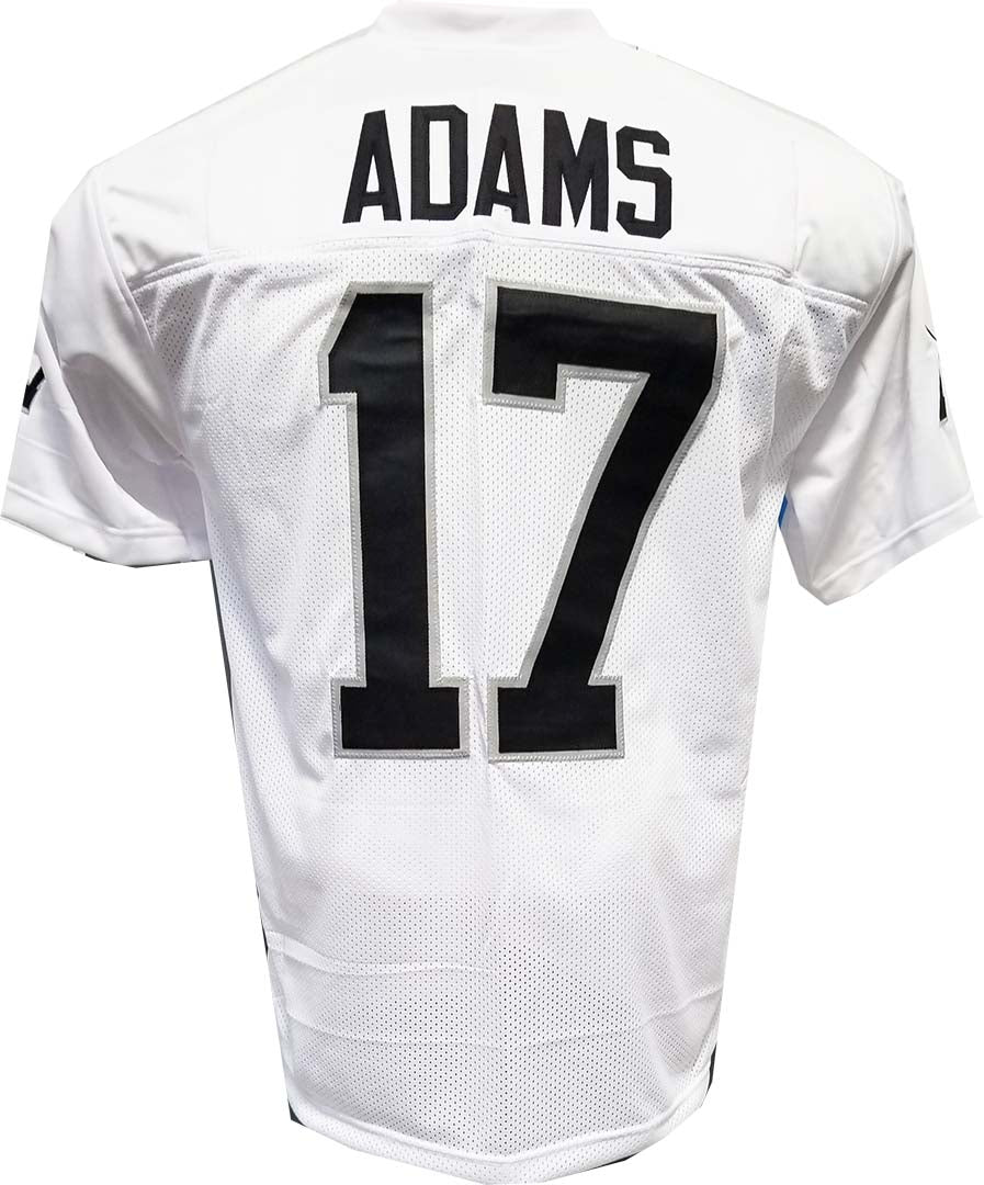 Adams White Custom Sewn Jersey