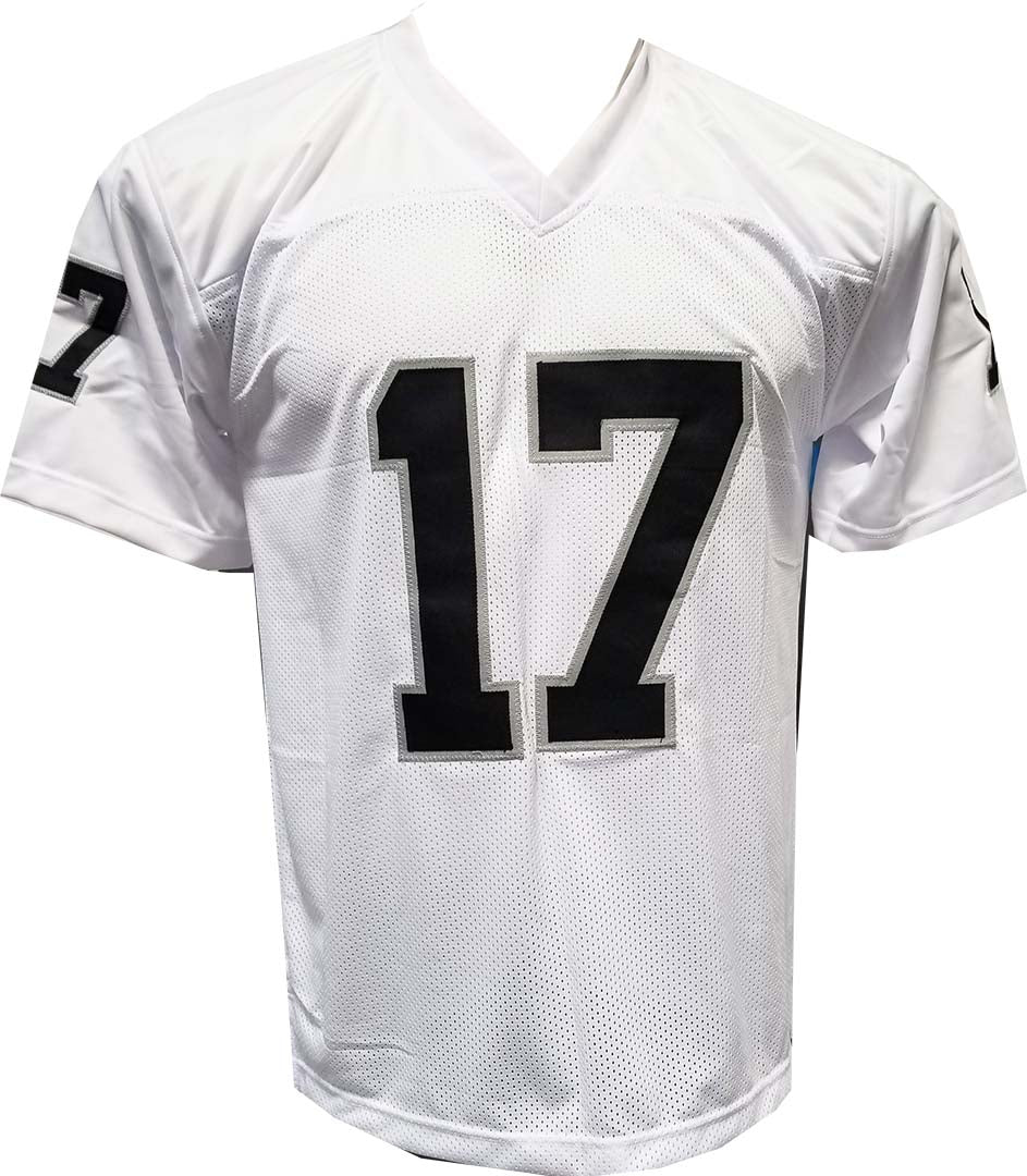 Adams White Custom Sewn Jersey