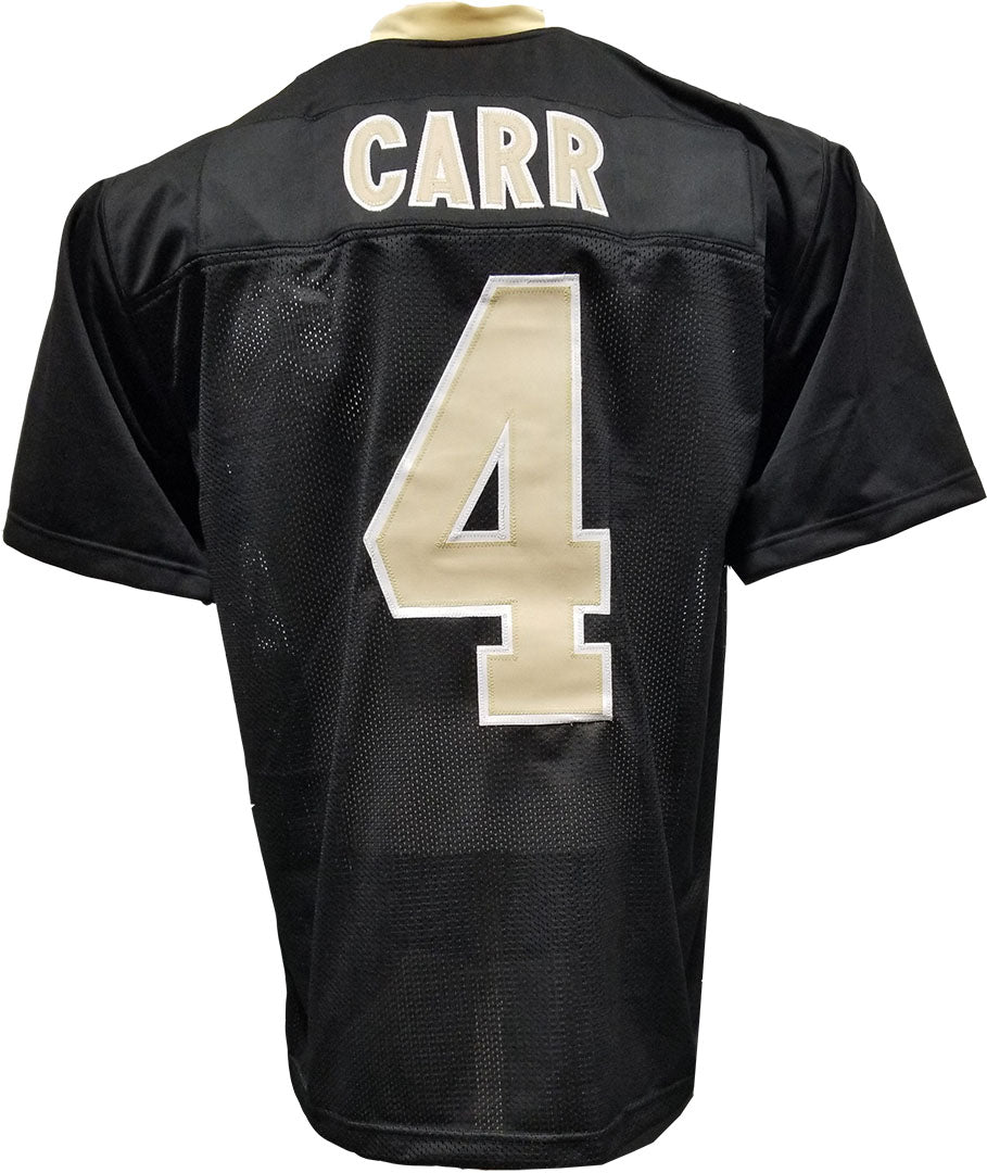 Carr Black Custom Sewn Jersey