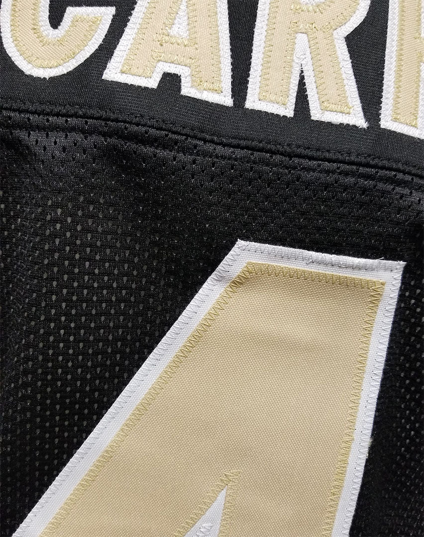 Carr Black Custom Sewn Jersey