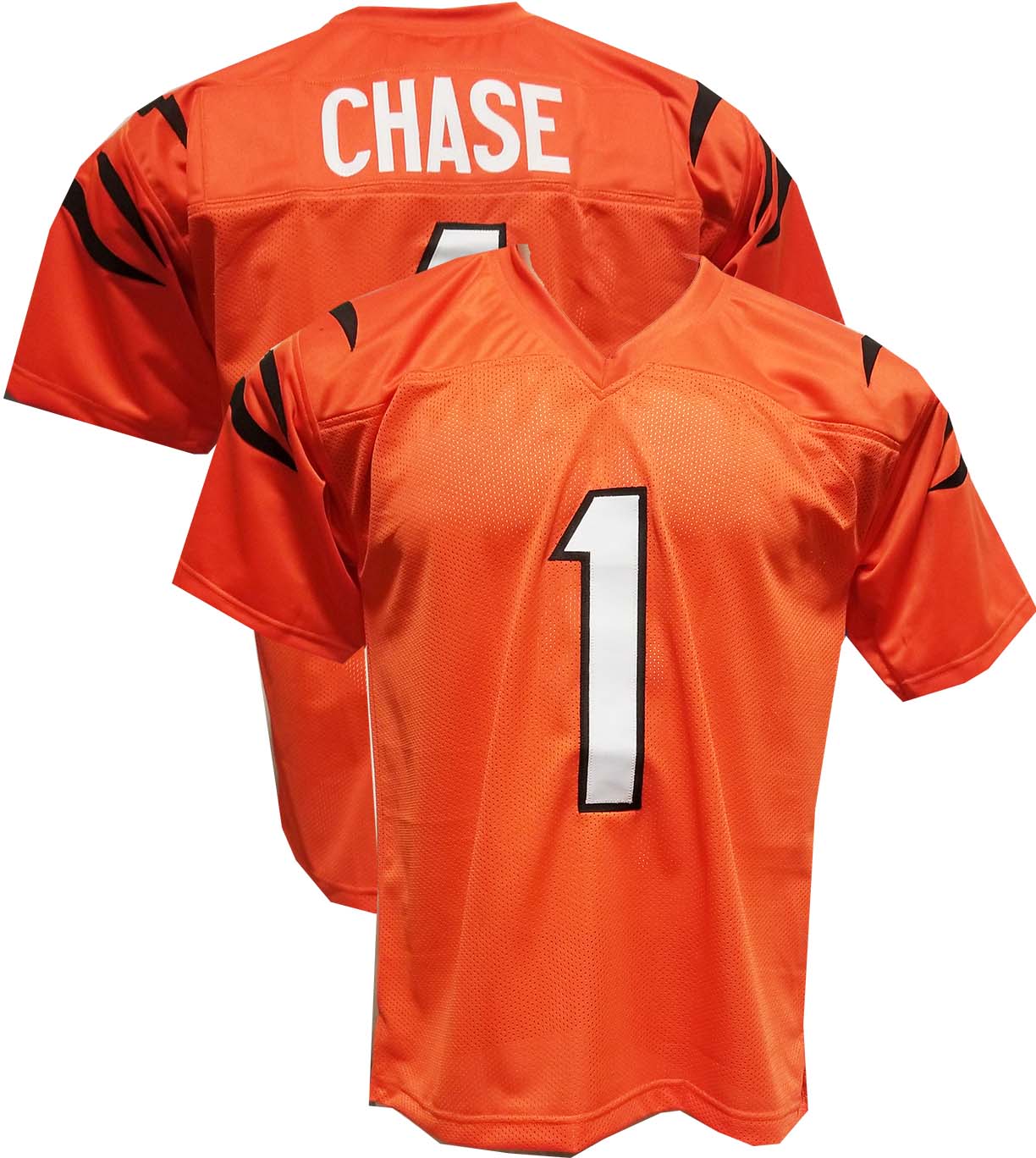 Chase Orange Custom Sewn Jersey