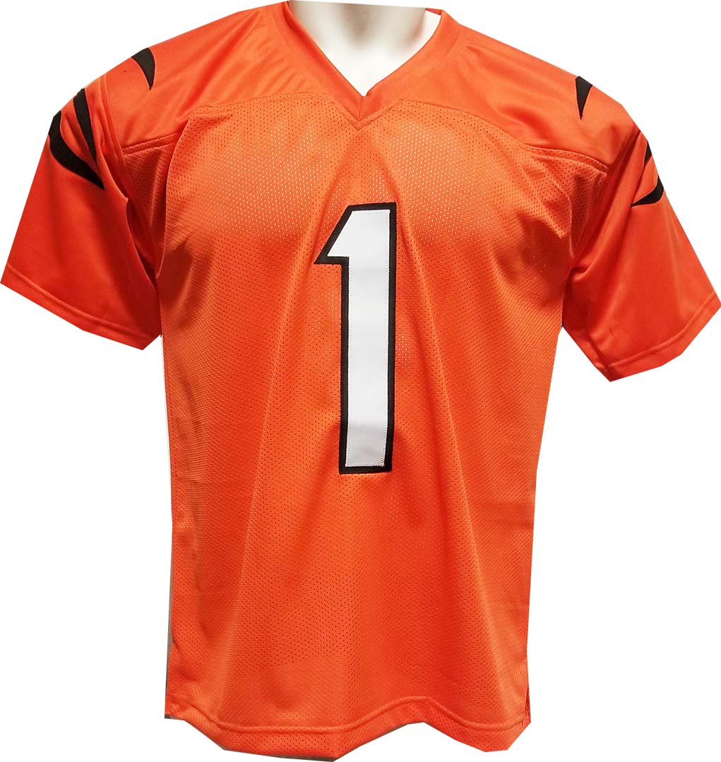 Chase Orange Custom Sewn Jersey