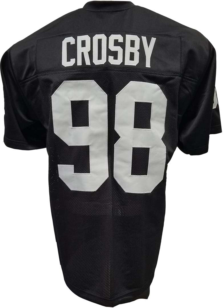 Crosby Black Custom Sewn Jersey