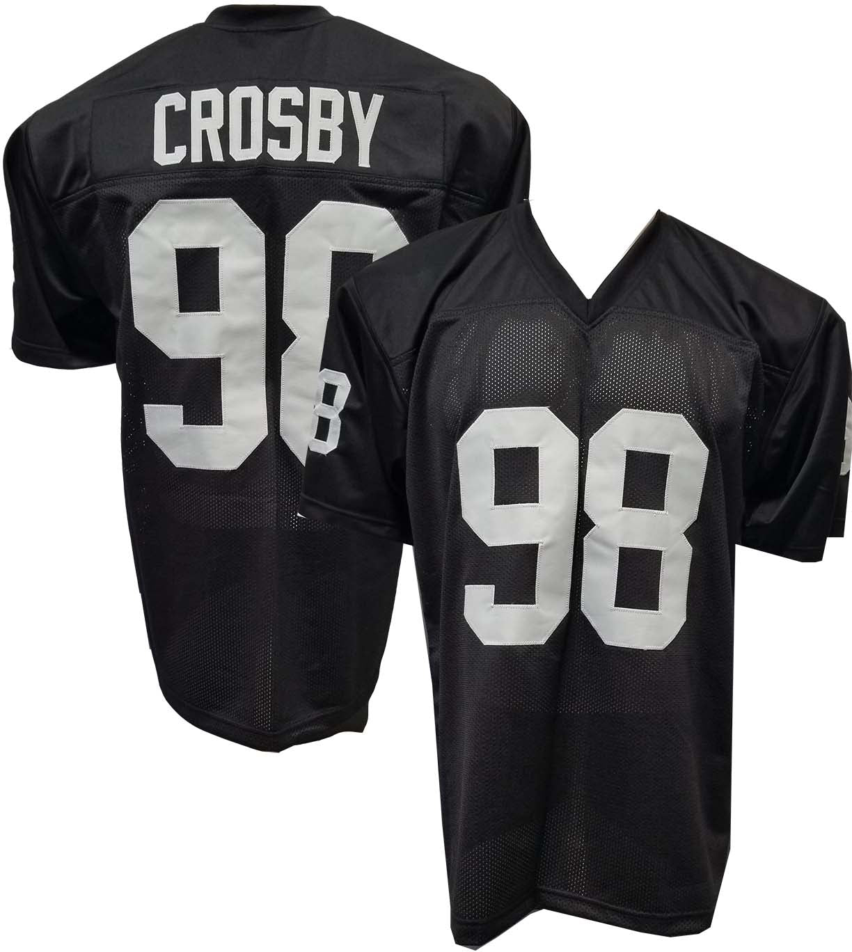 Crosby Black Custom Sewn Jersey