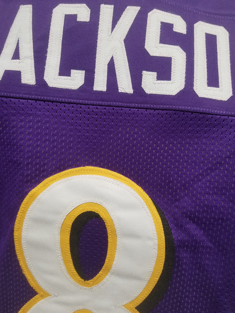 Jackson Custom Sewn Purple Jersey