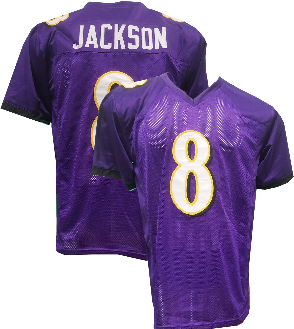 Jackson Custom Sewn Purple Jersey