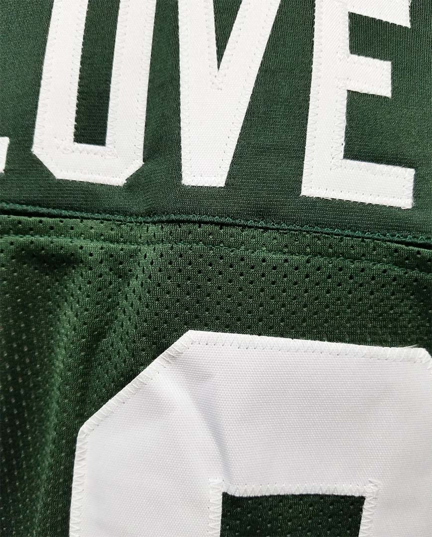 Love Green Custom Sewn Jersey