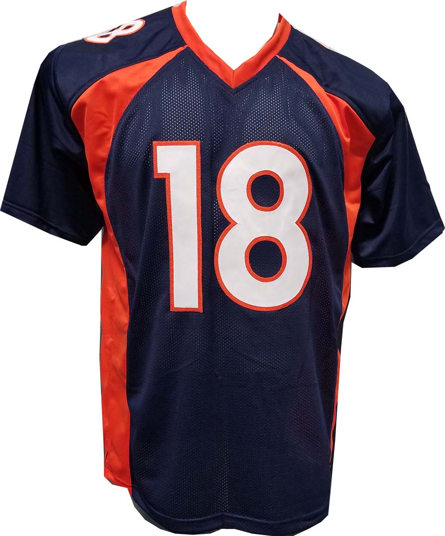 Manning Navy Custom Sewn Jersey