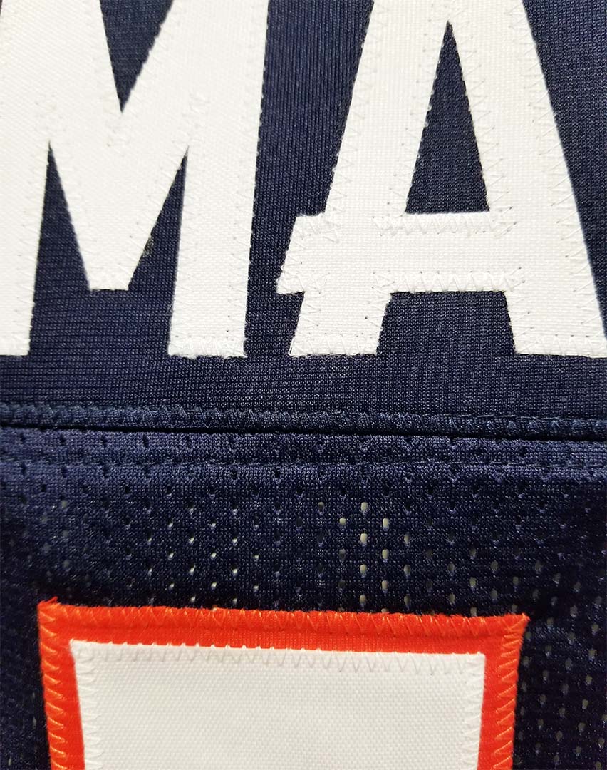 Manning Navy Custom Sewn Jersey