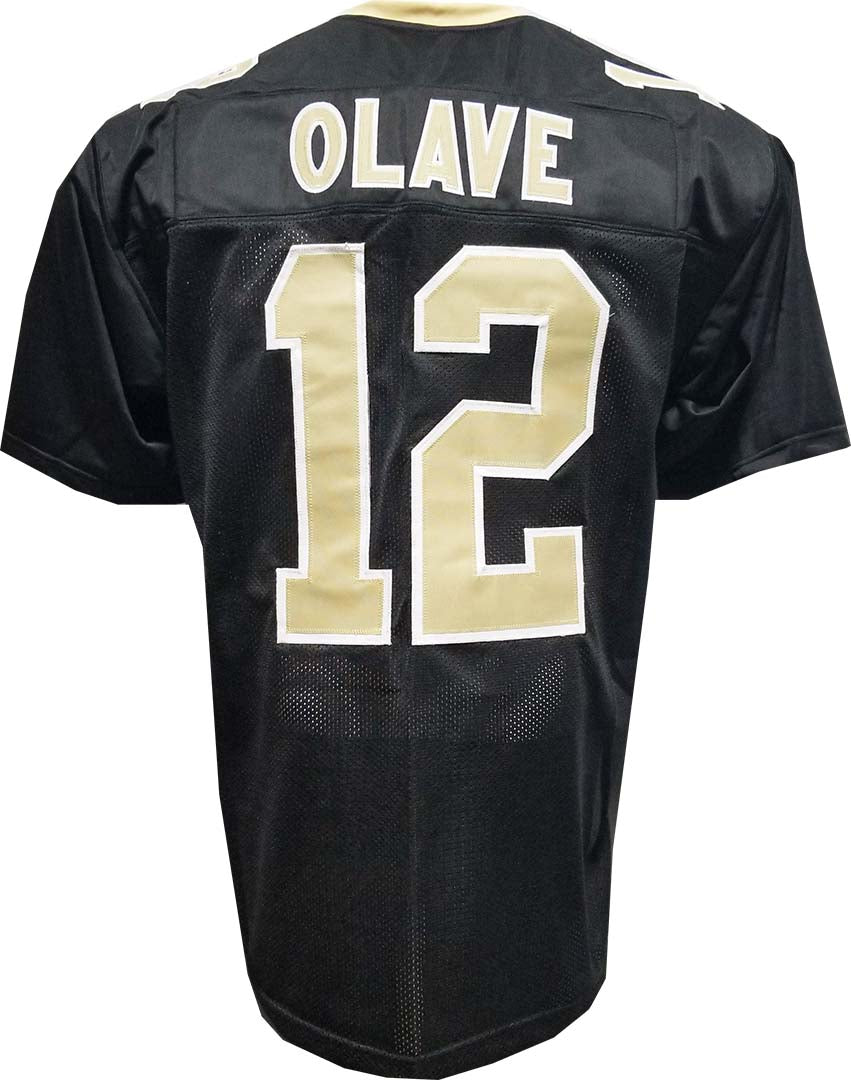 Olave Black Custom Sewn Jersey