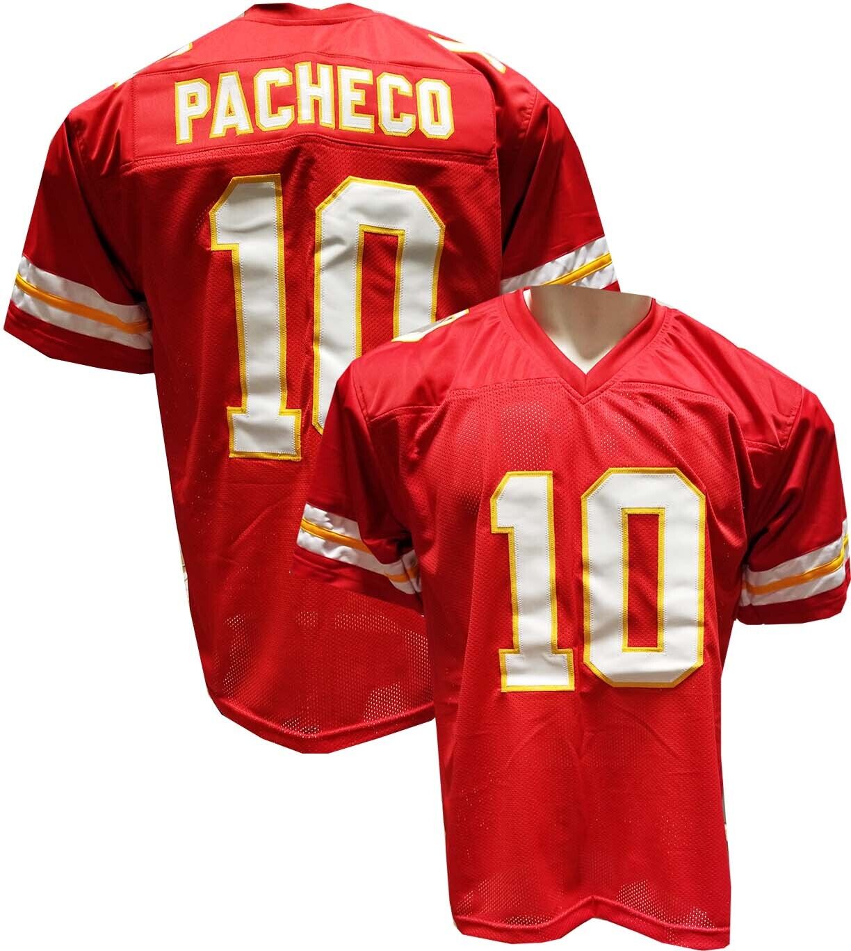 Pacheco Custom Sewn Red Jersey