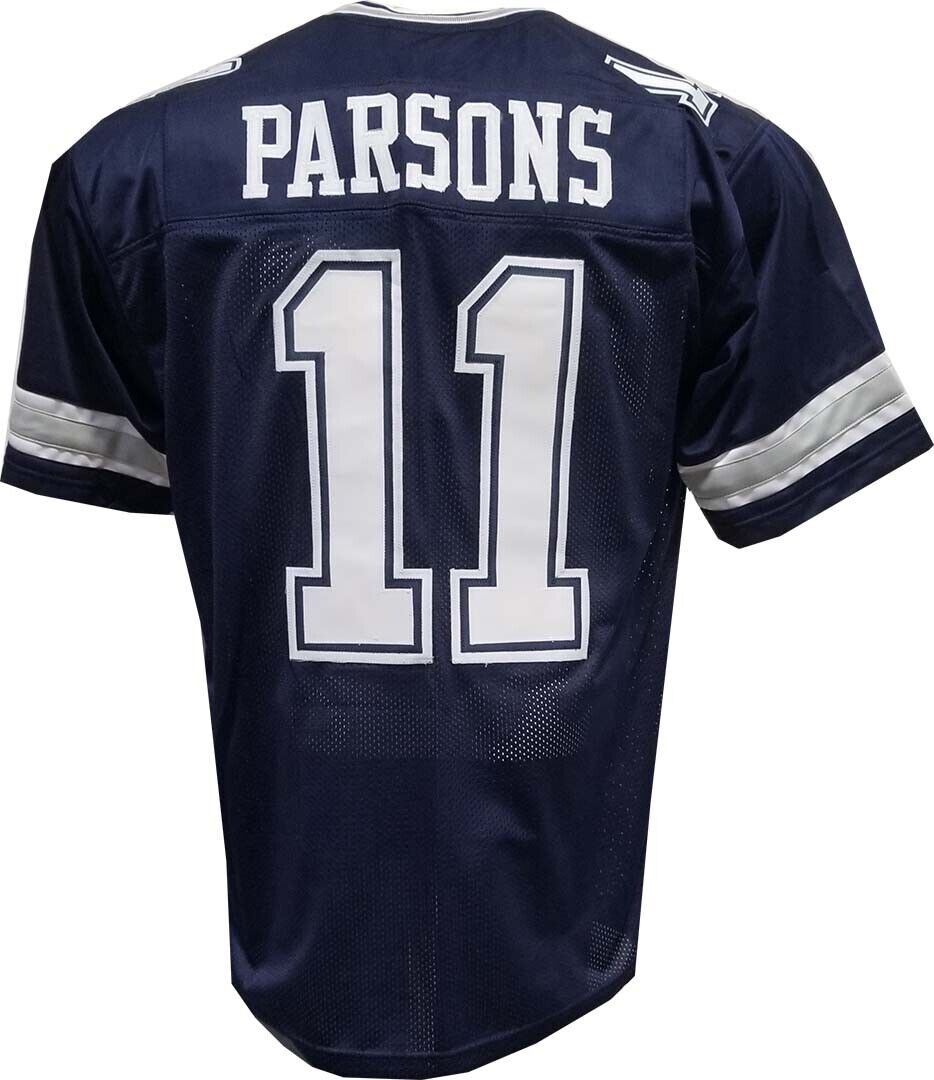 Parsons Navy Custom Sewn Jersey