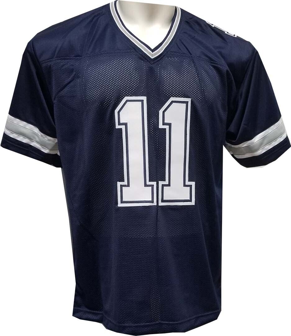 Parsons Navy Custom Sewn Jersey