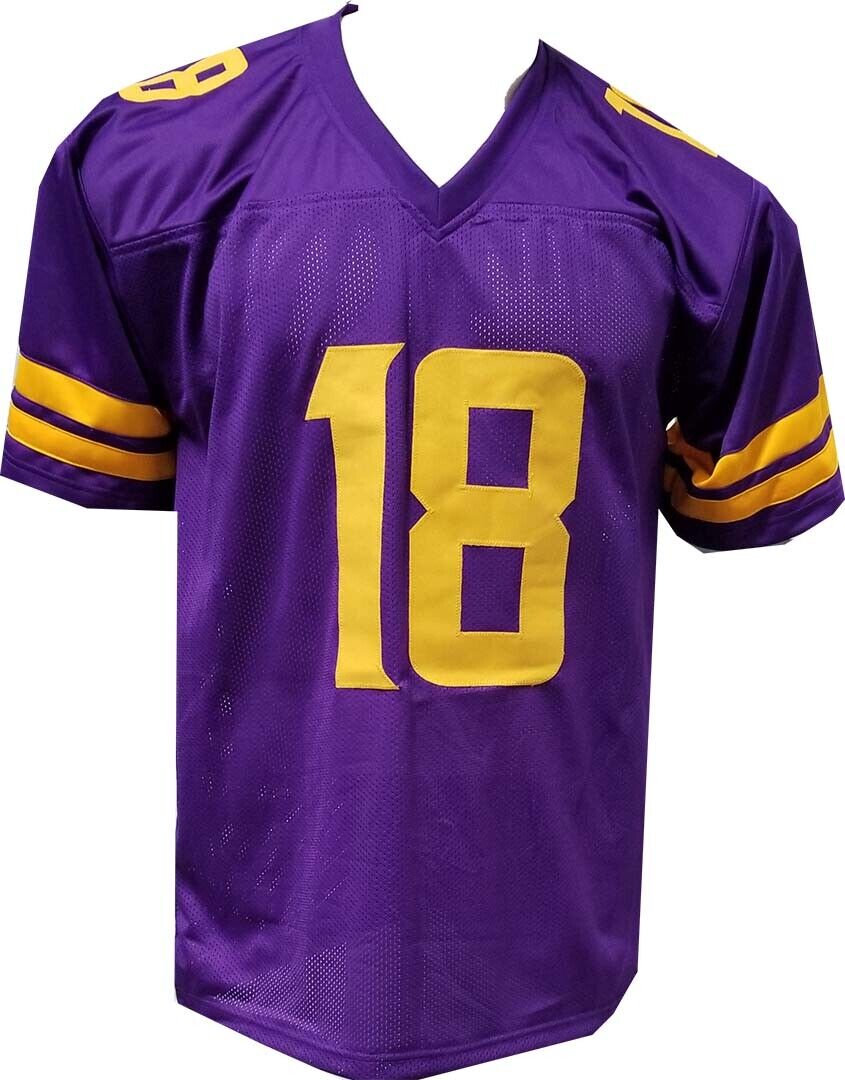 Jefferson Purple Custom Sewn Jersey