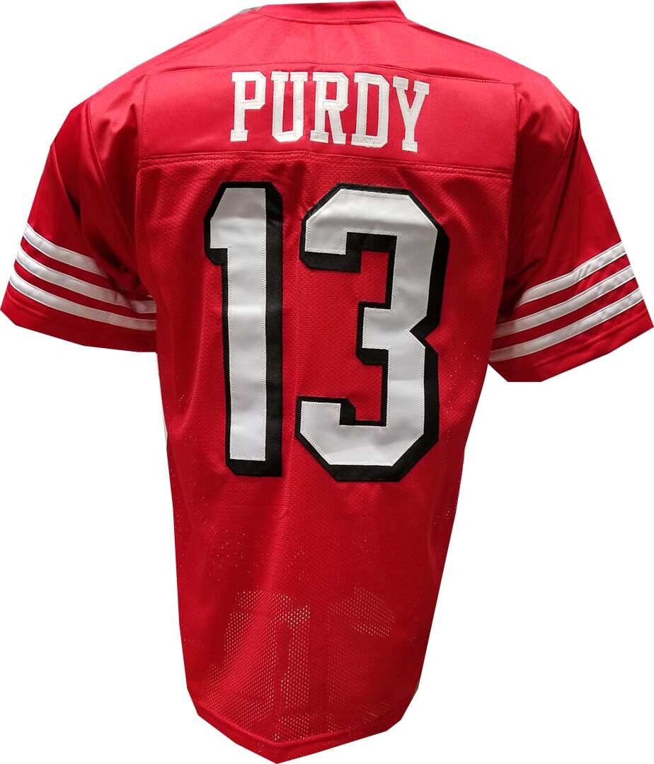 Purdy Red Custom Sewn Jersey