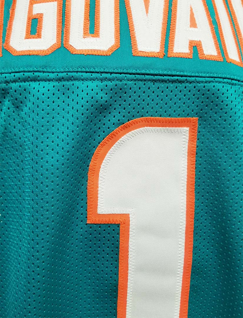 Tagovailoa Aqua Custom Sewn Jersey