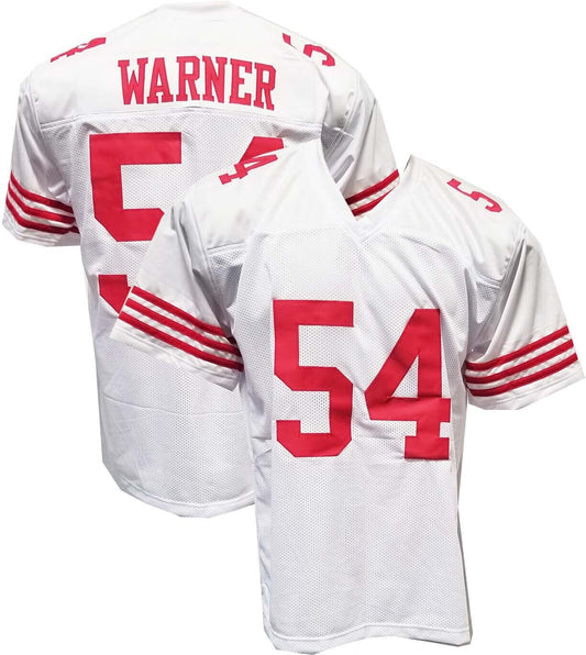 Warner Custom Sewn White Jersey