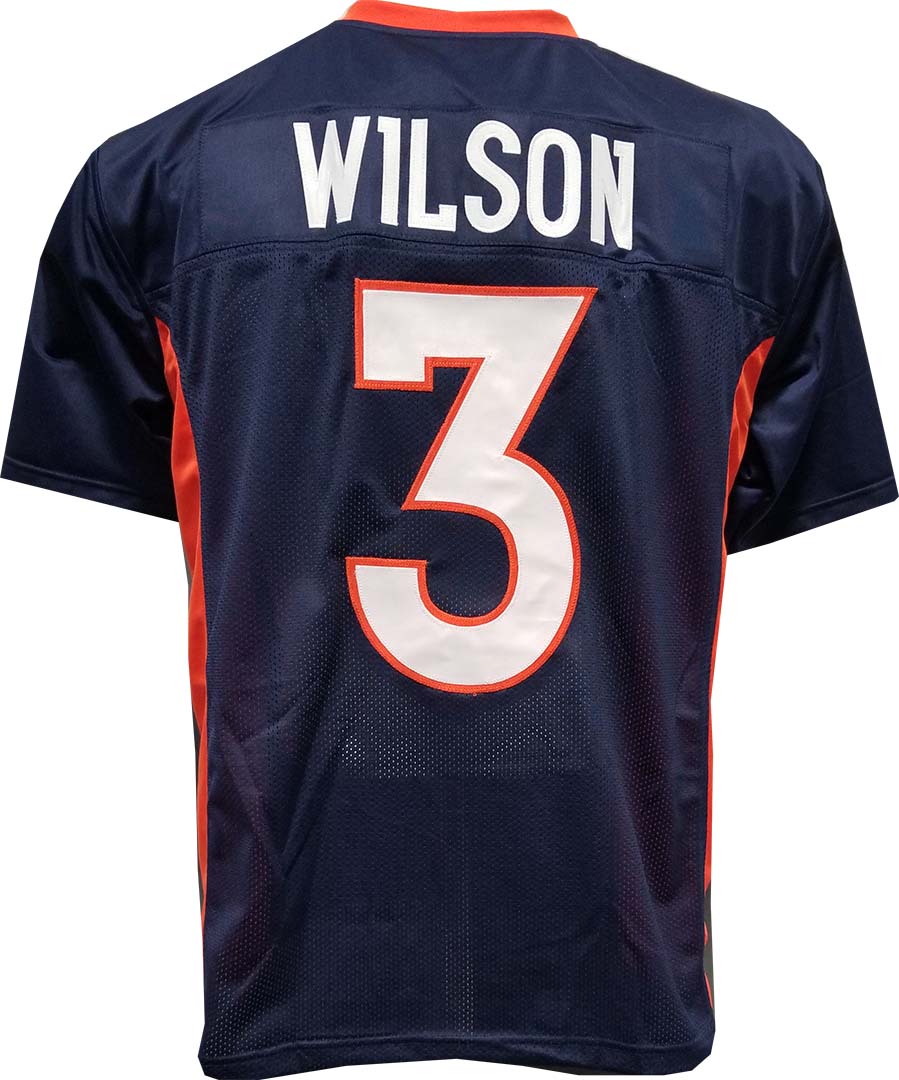 Wilson Navy Custom Sewn Jersey